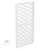 LUXE Lamellás oldalpanel (R) 123x218cm 4 m-ig fehér