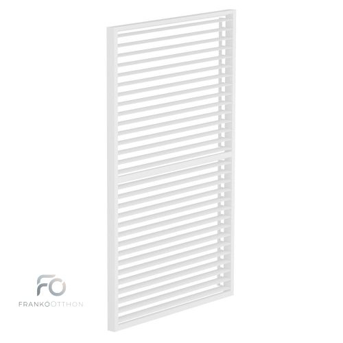 LUXE Lamellás oldalpanel (R) 123x218cm 4 m-ig fehér