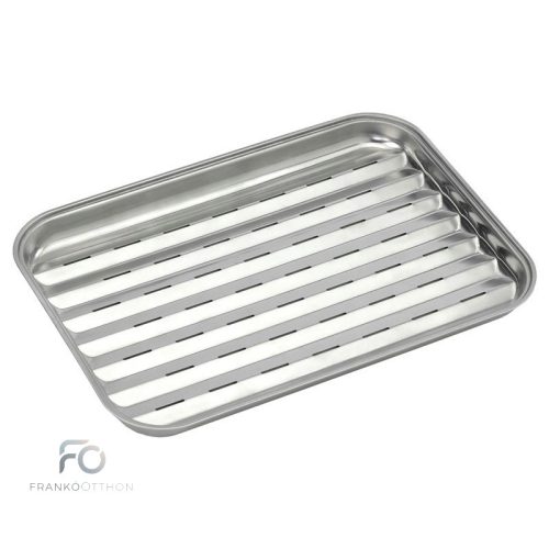 Rozsdamentes acél grilltálca