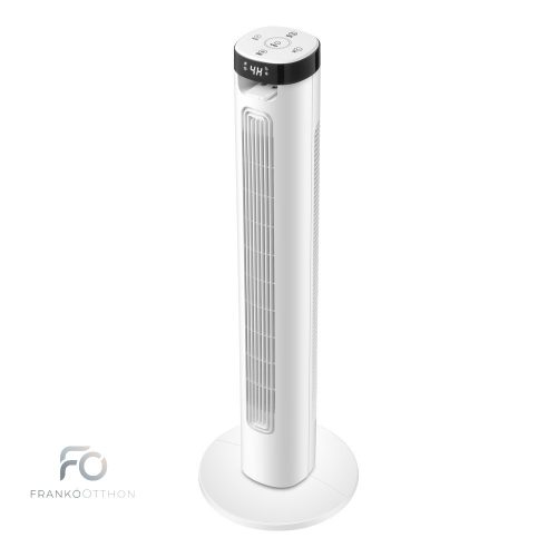 Bise oszlopventilátor 50 W, fehér