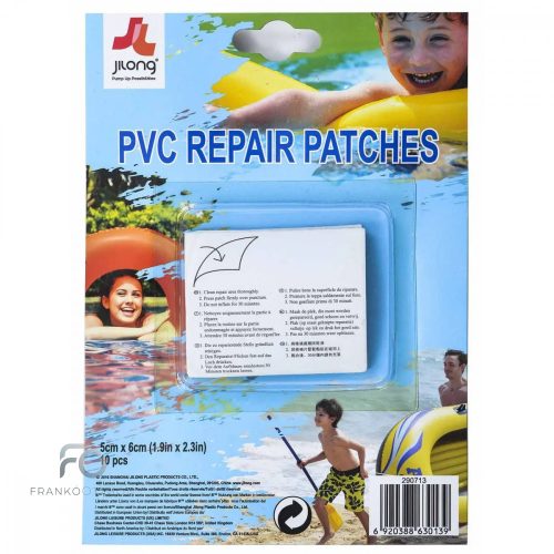 PVC matrac/medence javító folt 5 x 6 cm
