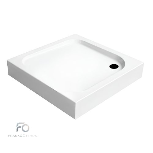Klonberg 80x80 cm-es szögletes akril zuhanytálca 80x80 cm