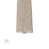 Vinyl SPC padló burkolatváltó Berben tölgy 2400x45x6 mm