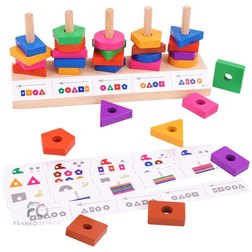 Formaválogató Montessori fajáték