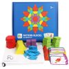 Tangram kreatív formakirakó fajáték 155 db