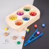Színek, számok Montessori fejlesztő fajáték