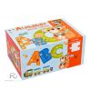 Fa ábécé puzzle angol szavakkal