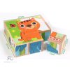 Fakocka puzzle, kirakós fajáték