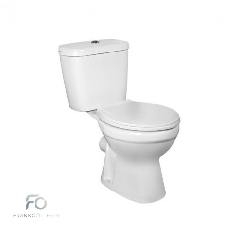 C-CLEAR monoblokkos WC hátsó kifolyással ülőkével
