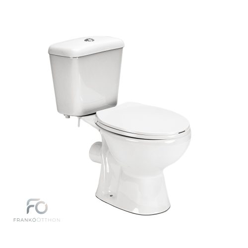 Cleano monoblokkos WC hátsó kifolyással ülőkével