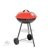 Faszenes kerti gömb grillsütő kerekes
