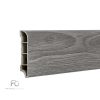 Vinyl SPC padlószegély Hradok tölgy 2400x60x12 mm