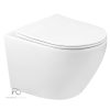 Kasos fali rimless WC