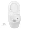 Kasos fali rimless WC