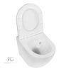 Kasos fali rimless WC