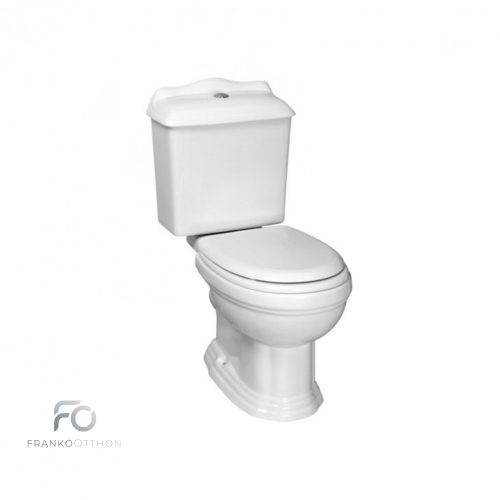 Retro KR-13 monoblokkos wc hátsó kifolyással ülőkével