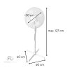 Breeze álló ventilátor 45 W