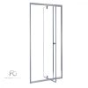 Flexi állítható zuhanyajtó 76-91x185 cm