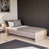 Miami egyszemélyes ágy 90x200 cm sonoma tölgy-yorki tölgy