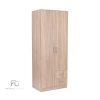 Miami gardróbszekrény 80x205 cm sonoma tölgy-sonoma tölgy