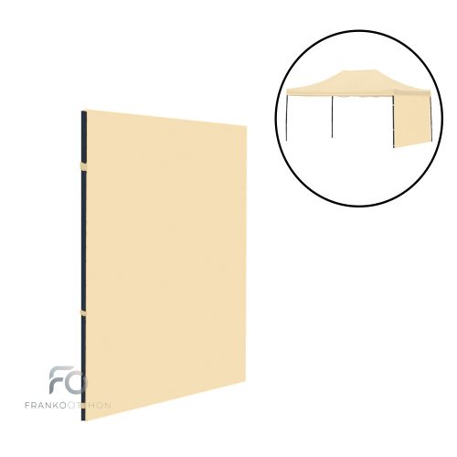 Kerti pavilon oldalfal ponyva 3x4,5 m