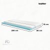 DreamX szivacs matrac 90x200x16