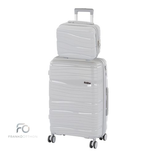 TraveLux Voyager III gurulós bőrönd szett