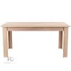 Yorki Standard étkezőasztal 160x90 cm sonoma tölgy