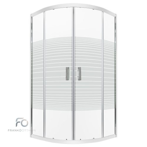 Madera 80x80x165 íves zuhanykabin tálca nélkül