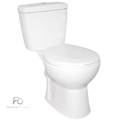 Niagara Duo monoblokkos rimless WC hátsó kifolyással ülőkével