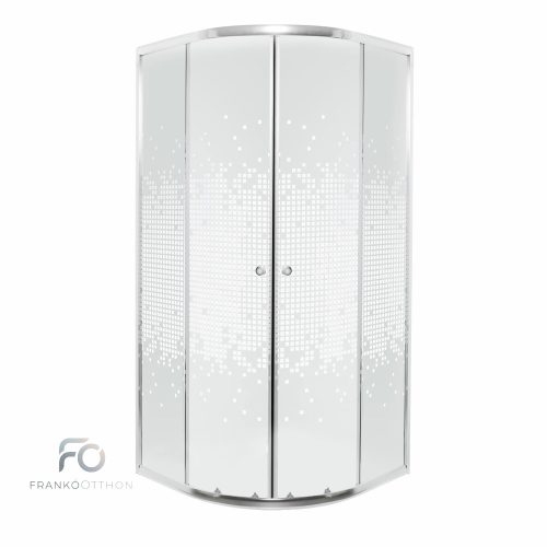 Pixel White 90 íves zuhanykabin zuhanytálca nélkül