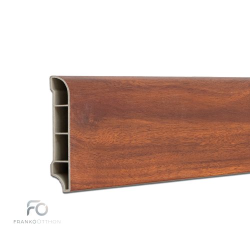 Vinyl SPC padlószegély Serengeti dió 2400x60x12 mm