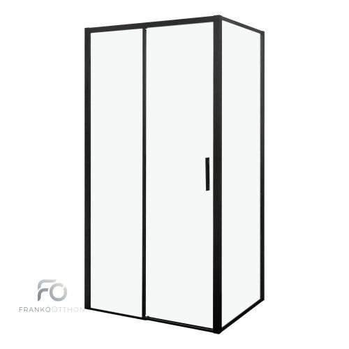 Silves 80x100 aszimmetrikus zuhanykabin zuhanytálca nélkül