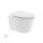 Ride fali, rimless WC soft close ülőkével
