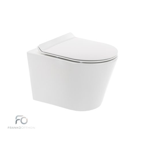 Ride fali, rimless WC soft close ülőkével