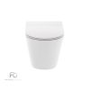 Ride fali, rimless WC soft close ülőkével